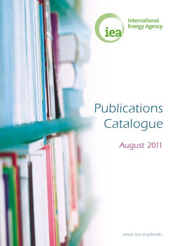 IEA publications catalogue