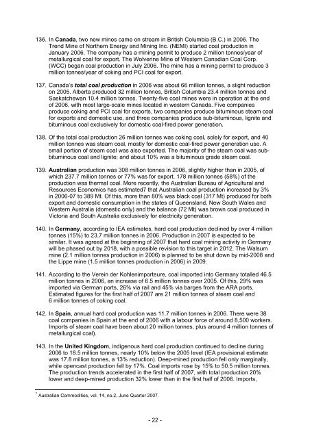 CIAB Market & Policy developments 2005/06 - IEA