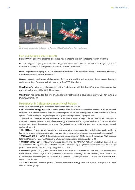 OES Annual Report 2012 - Ocean Energy Systems