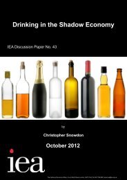 Drinking in the Shadow Economy.pdf - Institute of Economic Affairs