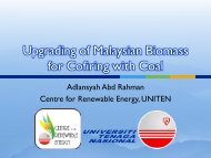 Upgrading of Malaysian Biomass for Cofiring with Coal