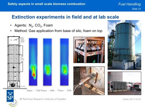 Safety aspects in small scale biomass combustion Jaap Koppejan ...