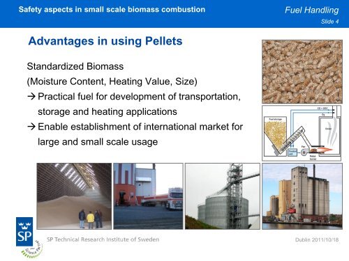 Safety aspects in small scale biomass combustion Jaap Koppejan ...