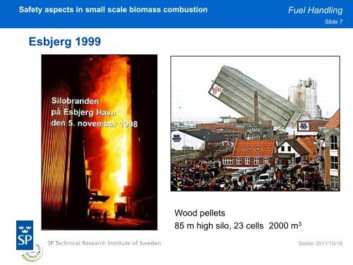 Safety aspects in small scale biomass combustion Jaap Koppejan ...