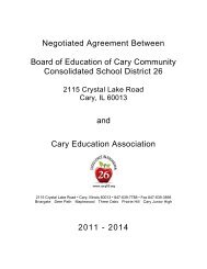 Negotiated Contract 2011-2014 - Illinois Education Association