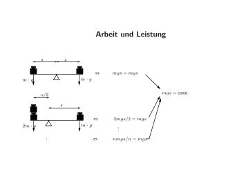 Arbeit und Leistung