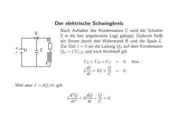 Der elektrische Schwingkreis