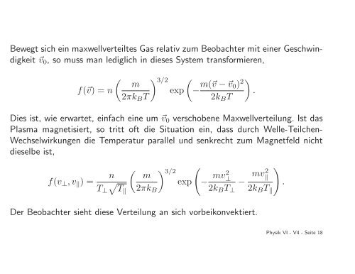 Einführung in die kinetische Physik