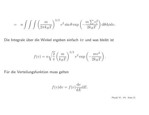 Einführung in die kinetische Physik