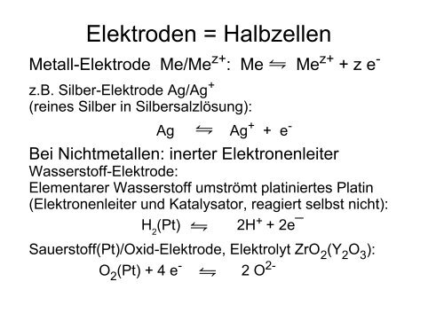 Chemische Sensoren