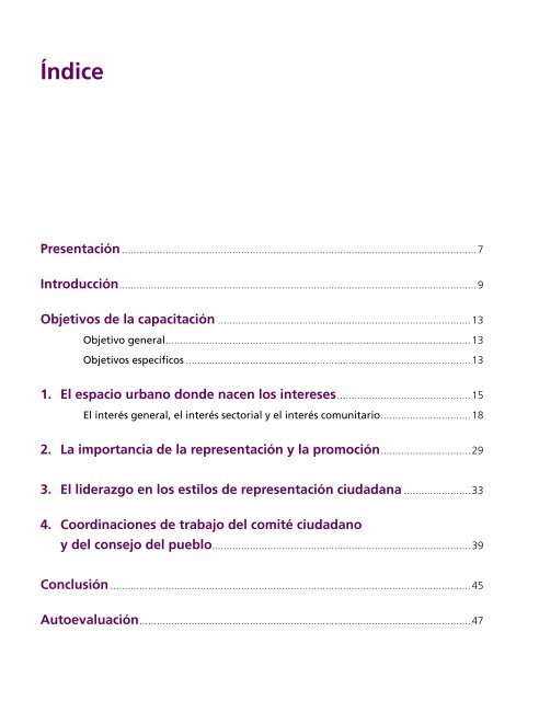 RepresentaciÃ³n y promociÃ³n - Instituto Electoral del Distrito Federal