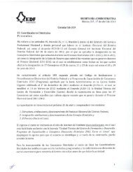 Circular No. 019-12 - Instituto Electoral del Distrito Federal