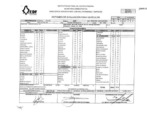 ACUERDO JA049-13 - Instituto Electoral del Distrito Federal