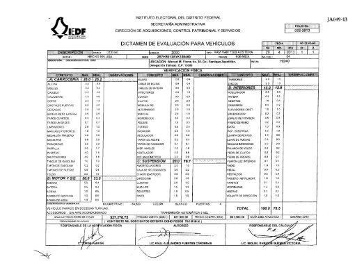 ACUERDO JA049-13 - Instituto Electoral del Distrito Federal