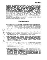 acuerdo del consejo general del instituto electoral del