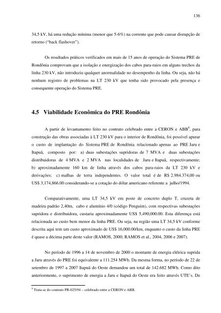 Universalização da energia elétrica através da tecnologia ... - IEE/USP