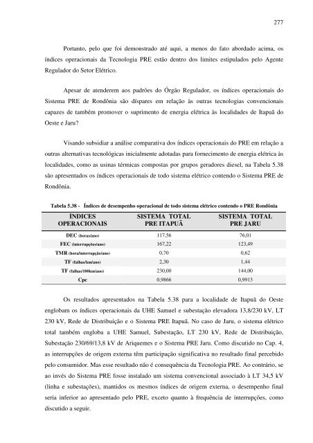 Universalização da energia elétrica através da tecnologia ... - IEE/USP