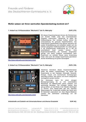 Klicken Sie hier zum Download des Informationsblatts als *.pdf - dhg ...