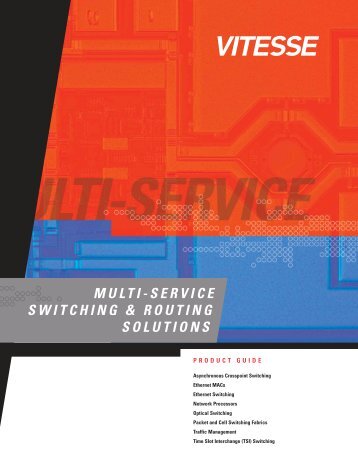 MULTI-SERVICE SWITCHING & ROUTING SOLUTIONS