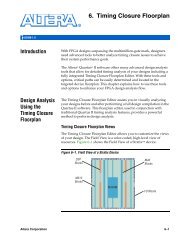 6. Timing Closure Floorplan