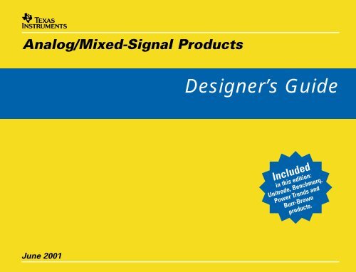 Amplifiers and Comparators