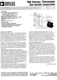 High Accuracy, ThermocouPle