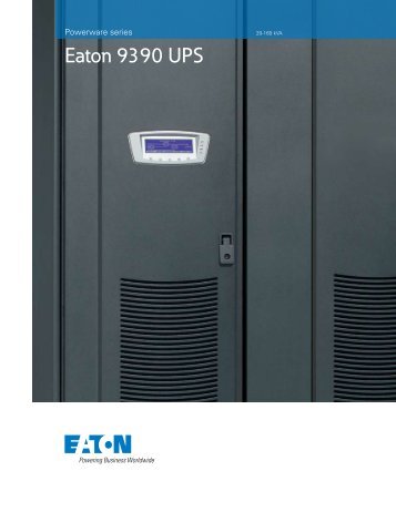 Eaton 9390 UPS - Industronic