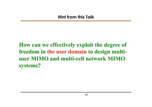 Advances in Coordinated Multi-Cell Multi-User MIMO Systems