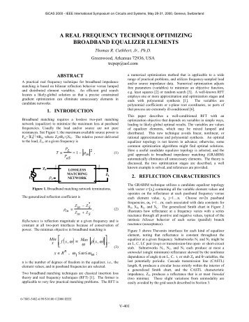 Cuthbert, 2000 - IEEE Global History Network