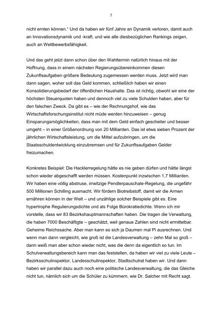Presse. Alpbacher TechnologiegesprÃ¤che.22 ... - Hannes Androsch