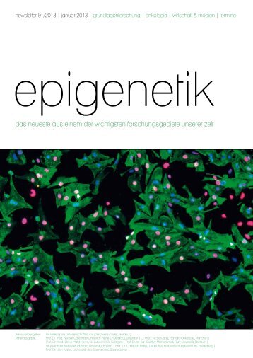 Newsletter Epigenetik - Peter Spork Wissenschaftsjournalist und Autor
