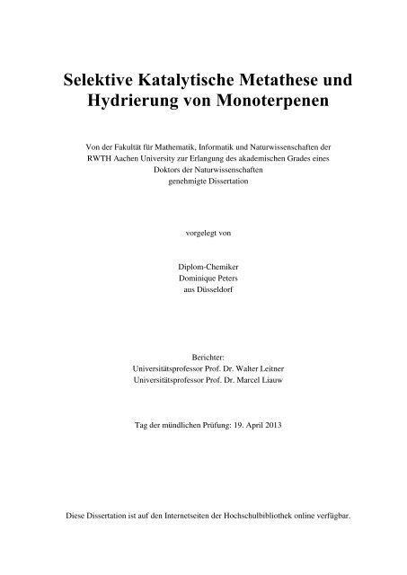 Dokument 1.pdf - RWTH Aachen University