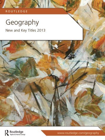 Geography 2013 (US) - Routledge