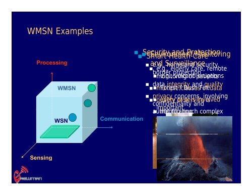 Multimedia Wireless Sensor Networks - LCN