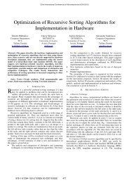 Optimization of Recursive Sorting Algorithms for ... - ResearchGate