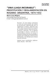 prostituciÃ³n y reglamentaciÃ³n en rosario- argentina, 1874-1932