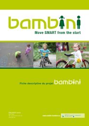 Fiche descriptive du projet - BAMBINI