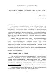 Le systÃ¨me de notation des mesures de longueur Ã  ... - Propylaeum