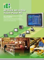 AFOLUX All-in-One Touch Panel PC - iEi
