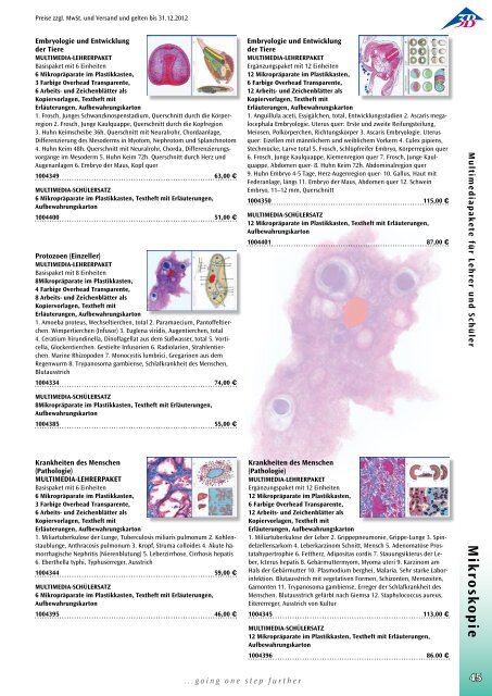 MIKROSKOPIE - 3B Scientific