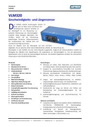 Datenblatt DE V1.2 - ASTECH Angewandte Sensortechnik GmbH