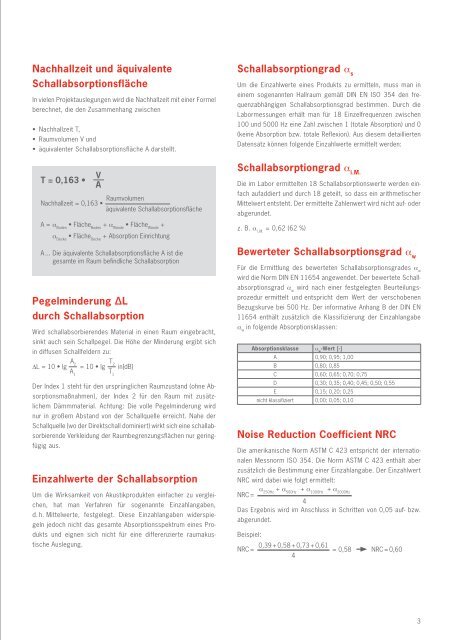 Schallabsorption [PDF, 1131 KB] - OWA