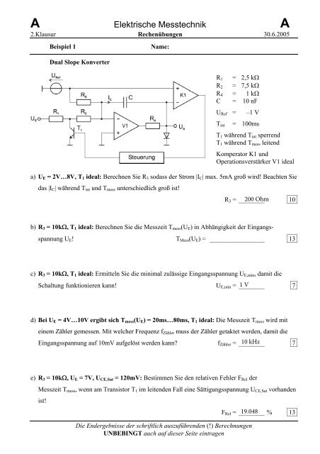 Elektrische Messtechnik ( )4