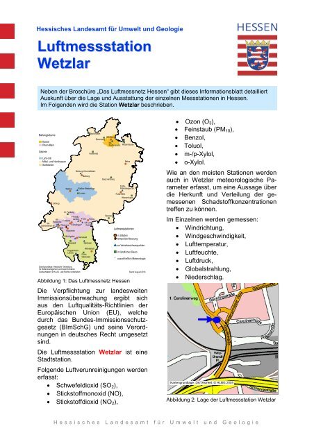 detaillierte Beschreibung - Hessisches Landesamt fÃ¼r Umwelt und ...