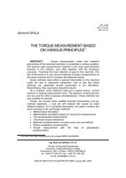 the torque measurement based on various principles