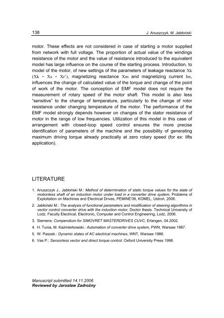 representation of an induction motor in field-oriented steering ...