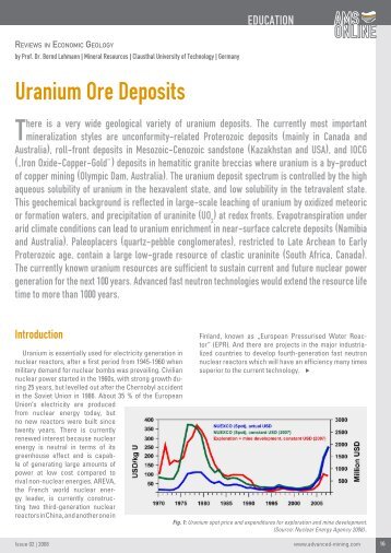 Uranium Ore Deposits
