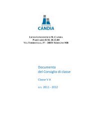 Documento per gli Esami di Stato 2012 - Istituto Europeo Marcello ...