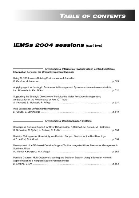 Volume 2 - International Environmental Modelling and Software ...