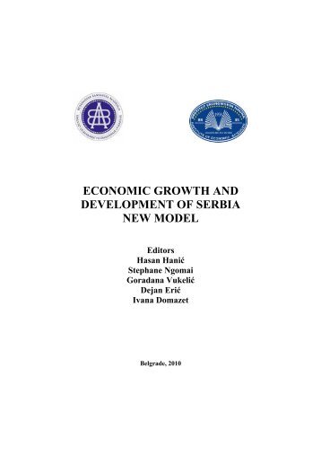 economic growth and development of serbia new model - Institut ...
